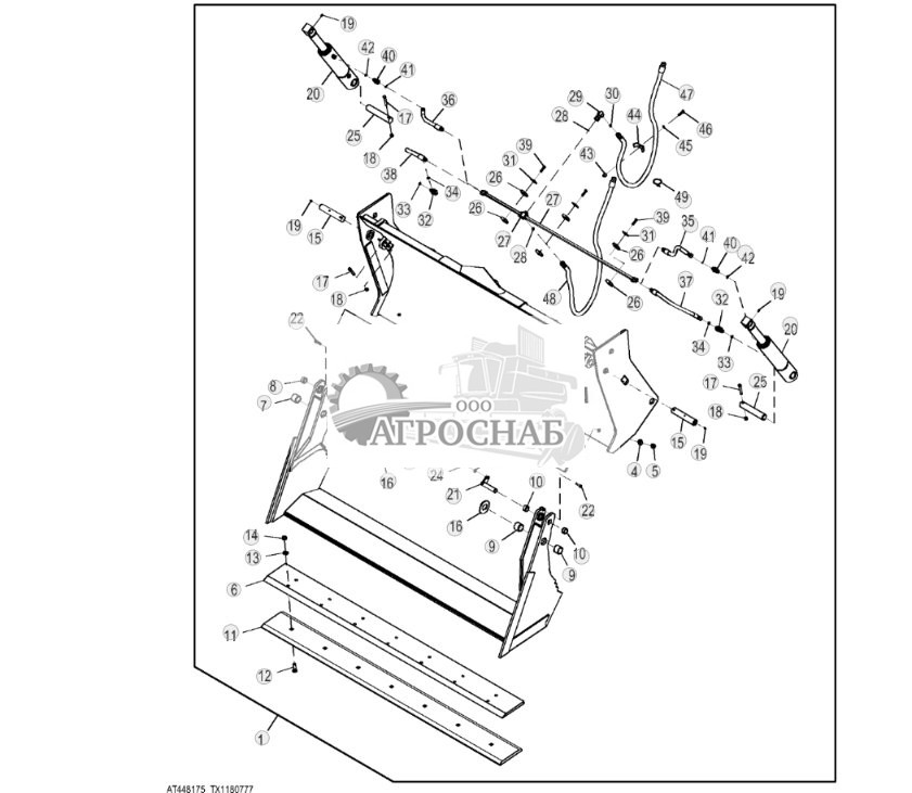 Комплект универсального ковша с переставной режущей кромкой 0,94 м? (1,23 ярда?) 2,18 м (86,00 дюймов) - ST819686 458.jpg